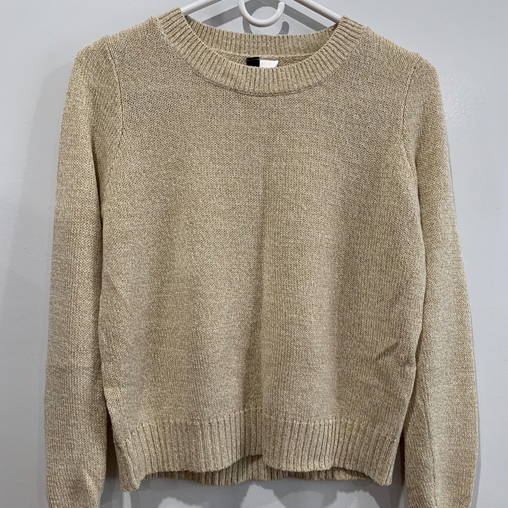 Tan Crewneck Sweater